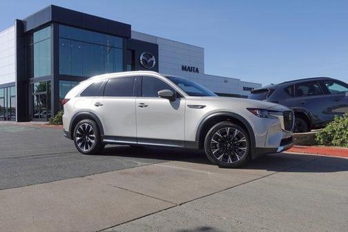 Platinum Quartz Metallic 2024 Mazda CX-90 PHEV Premium Plus