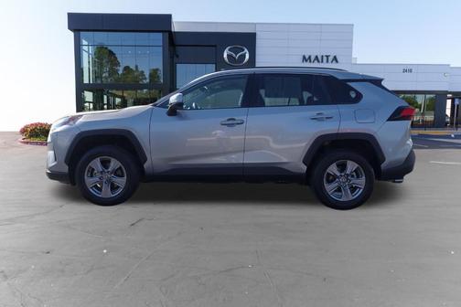 Silver Sky Metallic 2025 Toyota RAV4 Hybrid XLE