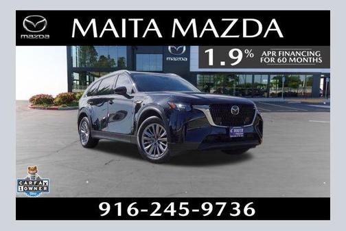 Jet Black Mica 2024 Mazda CX-90 PHEV Preferred