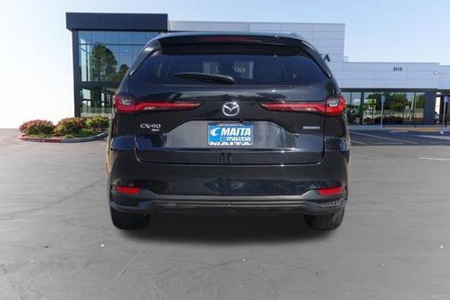 Jet Black Mica 2024 Mazda CX-90 PHEV Preferred