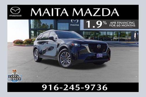 Jet Black Mica 2024 Mazda CX-90 PHEV Preferred