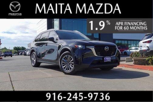 Jet Black Mica 2024 Mazda CX-90 PHEV Preferred