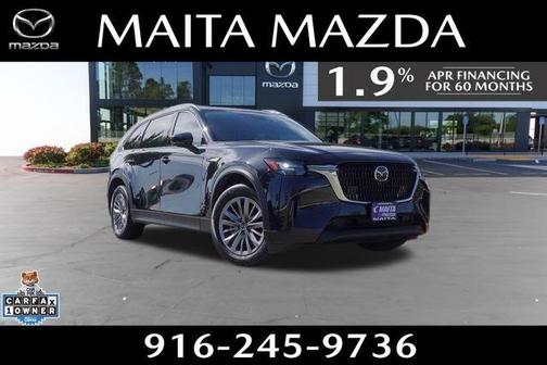 Jet Black Mica 2024 Mazda CX-90 PHEV Preferred