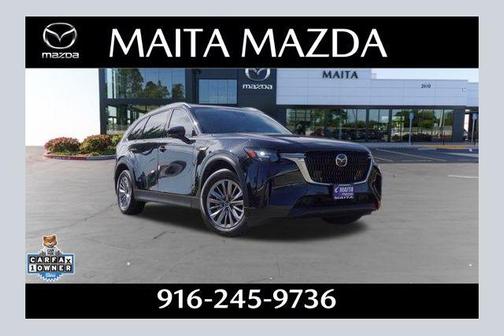 Jet Black Mica 2024 Mazda CX-90 PHEV Preferred