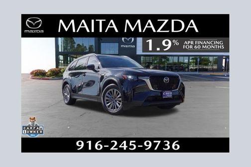 Jet Black Mica 2024 Mazda CX-90 PHEV Preferred