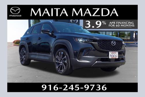 Jet Black 2025 Mazda CX-50 Hybrid PREMIUM PLUS PACKAGE