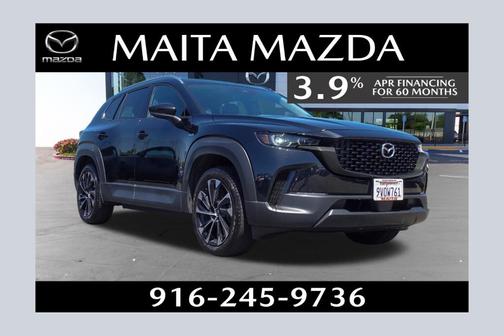 Jet Black Mica 2025 Mazda CX-50 Hybrid PREMIUM PLUS PACKAGE