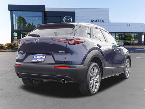 Deep Crystal Blue Mica 2025 Mazda CX-30 2.5 S Preferred Package