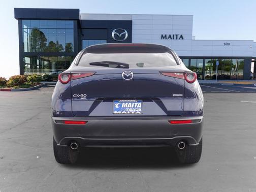 Deep Crystal Blue Mica 2025 Mazda CX-30 2.5 S Preferred Package