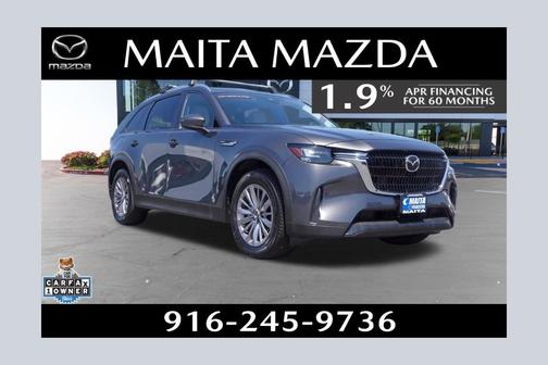 Machine Gray Metallic 2024 Mazda CX-90 PHEV Preferred