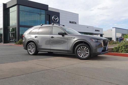 Machine Gray Metallic 2024 Mazda CX-90 PHEV Preferred