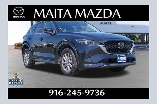 Jet Black Mica 2025 Mazda CX-5 2.5 S Preferred Package