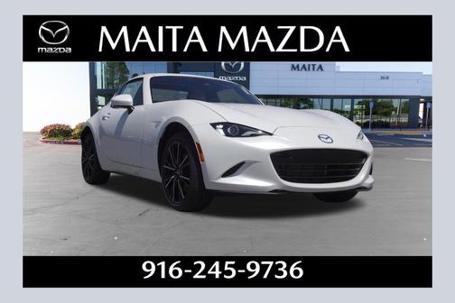 Snowflake White Pearl 2026 Mazda MX-5 Miata Grand Touring
