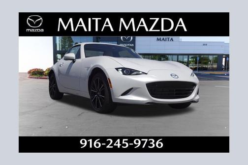 Snowflake White Pearl 2026 Mazda MX-5 Miata Grand Touring
