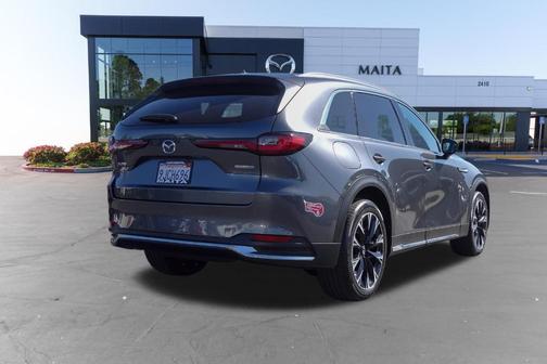 Machine Gray Metallic 2024 Mazda CX-90 PHEV Premium Plus