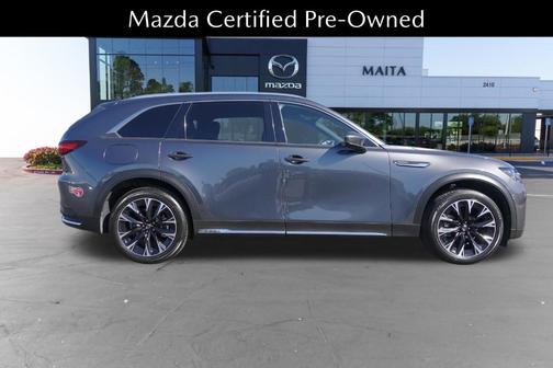 Machine Gray Metallic 2024 Mazda CX-90 PHEV Premium Plus