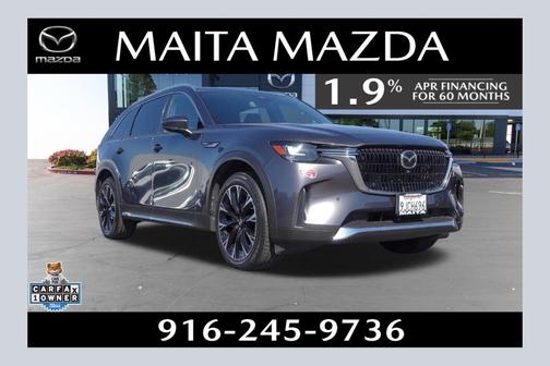 Machine Gray Metallic 2024 Mazda CX-90 PHEV Premium Plus