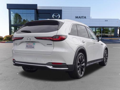 Rhodium White Metallic 2024 Mazda CX-90 PHEV Premium Plus