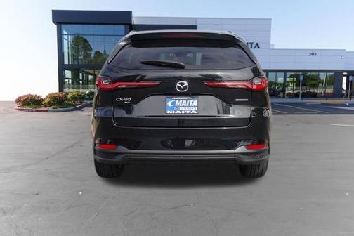 Jet Black Mica 2024 Mazda CX-90 PHEV Preferred
