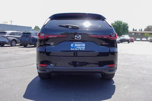 Jet Black Mica 2024 Mazda CX-90 PHEV Preferred