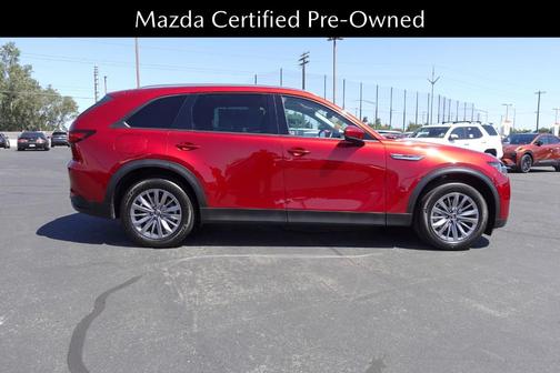 Soul Red Crystal Metallic 2024 Mazda CX-90 PHEV Preferred