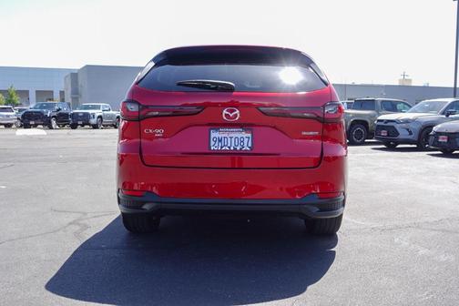 Soul Red Crystal Metallic 2024 Mazda CX-90 PHEV Preferred