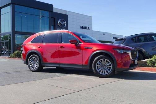 Soul Red Crystal Metallic 2024 Mazda CX-90 PHEV Preferred