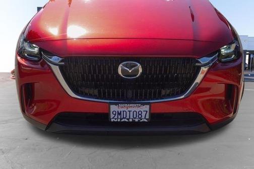 Soul Red Crystal Metallic 2024 Mazda CX-90 PHEV Preferred