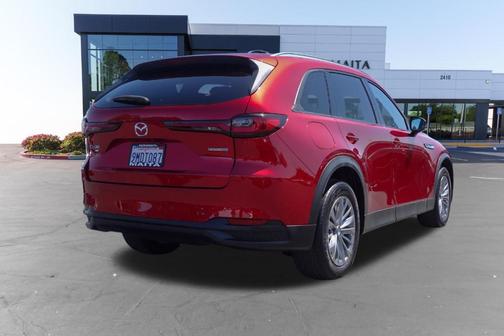 Soul Red Crystal Metallic 2024 Mazda CX-90 PHEV Preferred