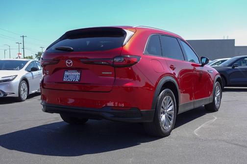 Soul Red Crystal Metallic 2024 Mazda CX-90 PHEV Preferred