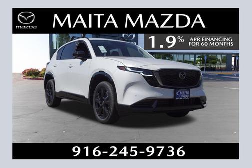 Rhodium White Metallic 2026 Mazda CX-5 Premium Plus