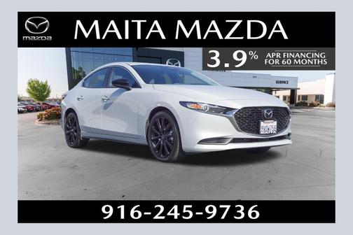 Ceramic Metallic 2025 Mazda Mazda3 FWD w/Select Package