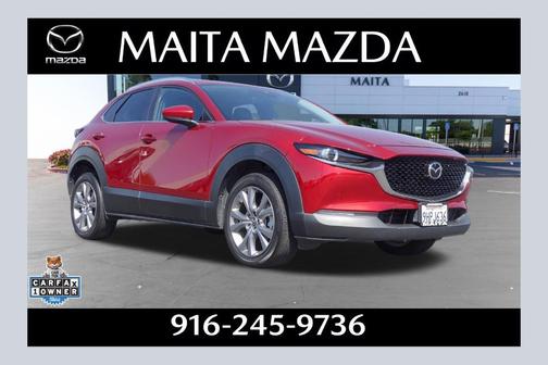 Soul Red Crystal Metallic 2023 Mazda CX-30 2.5 S Preferred Package