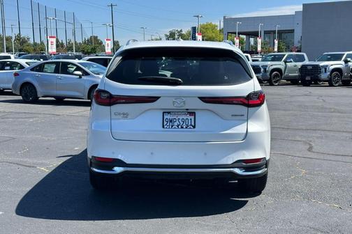 Rhodium White Metallic 2024 Mazda CX-90 PHEV Premium