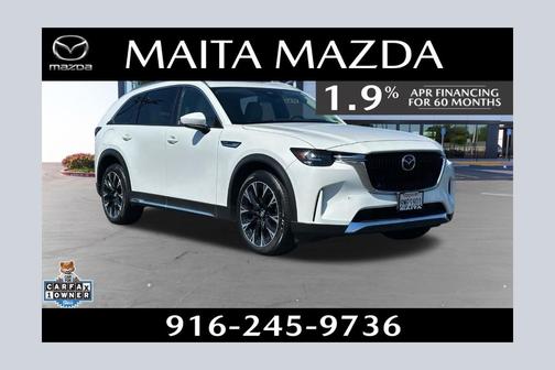 Rhodium White Metallic 2024 Mazda CX-90 PHEV Premium