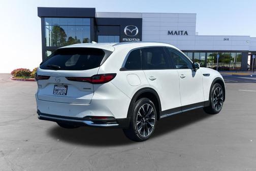 Rhodium White Metallic 2024 Mazda CX-90 PHEV Premium