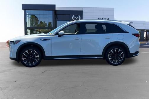Rhodium White Metallic 2024 Mazda CX-90 PHEV Premium