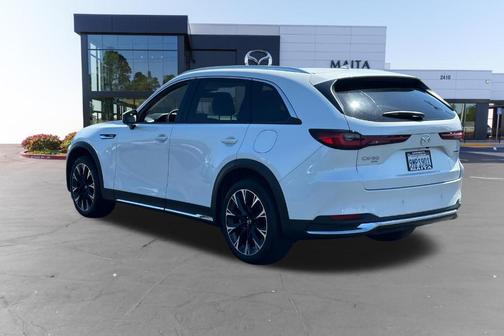 Rhodium White Metallic 2024 Mazda CX-90 PHEV Premium