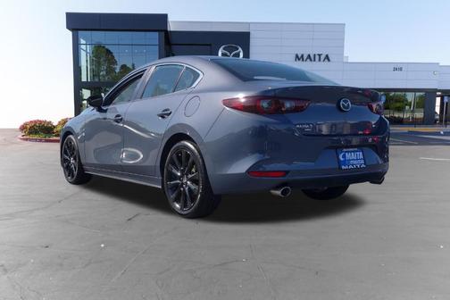 Polymetal Gray Metallic 2025 Mazda Mazda3 2.5 S Carbon Edition