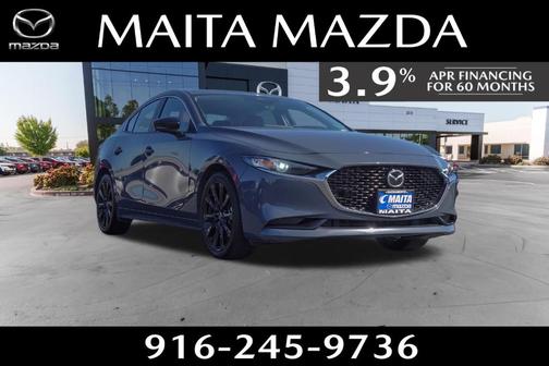 Polymetal Gray Metallic 2025 Mazda Mazda3 2.5 S Carbon Edition
