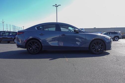Polymetal Gray Metallic 2025 Mazda Mazda3 2.5 S Carbon Edition