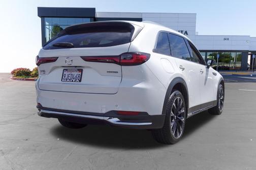 Rhodium White Metallic 2024 Mazda CX-90 PHEV Premium Plus