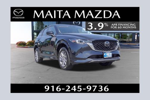 Jet Black Mica 2025 Mazda CX-5 2.5 S Preferred Package