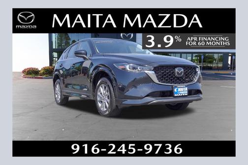Jet Black Mica 2025 Mazda CX-5 2.5 S Preferred Package