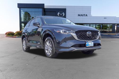 Jet Black Mica 2025 Mazda CX-5 2.5 S Preferred Package