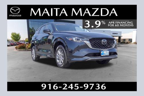 Jet Black Mica 2025 Mazda CX-5 2.5 S Preferred Package