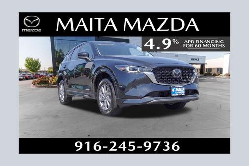 Jet Black Mica 2025 Mazda CX-5 2.5 S Preferred Package