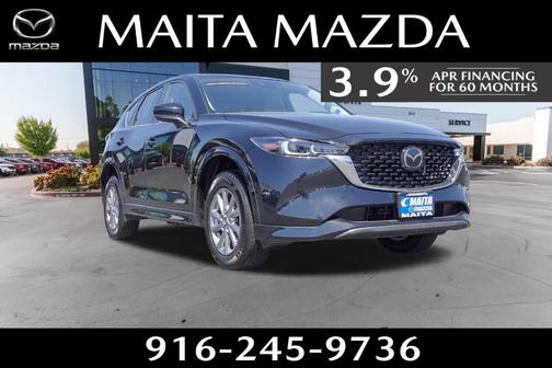 Jet Black Mica 2025 Mazda CX-5 2.5 S Preferred Package