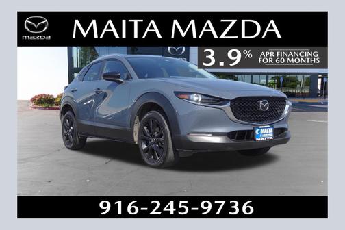 Polymetal Gray Metallic 2025 Mazda CX-30 2.5 S Carbon Edition