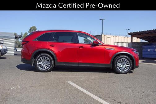 Soul Red Crystal Metallic 2024 Mazda CX-90 PHEV Preferred